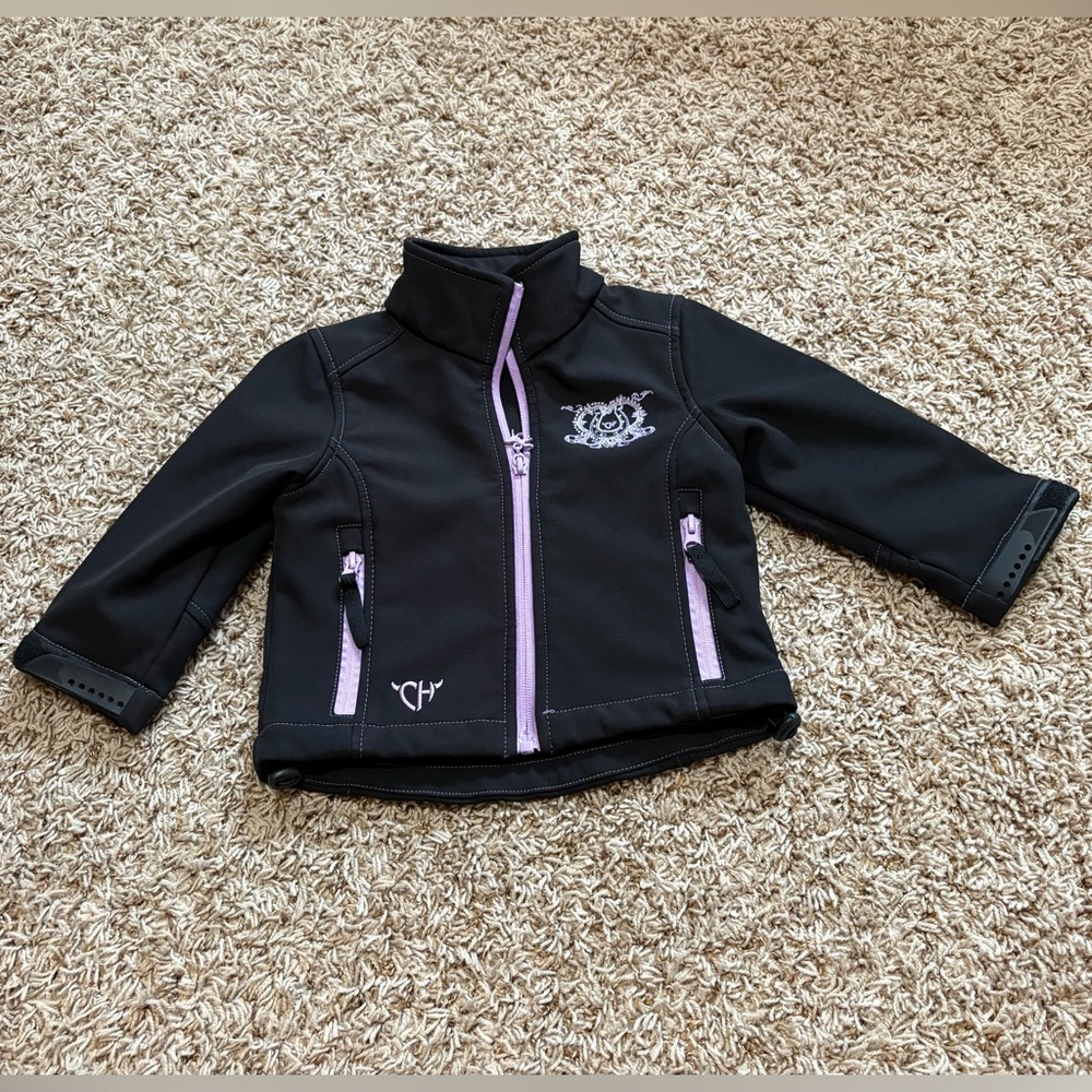 Cowgirl Hardware Softshell Jacket toddler girls size 3T